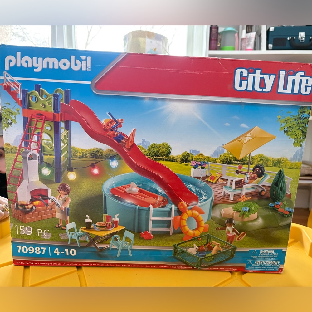 Playmobil Pool Party - 159 pc set